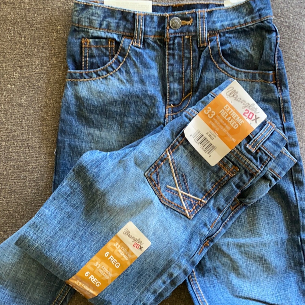 Kids Wrangler Jeans Extreme Relaxed 6 Regular